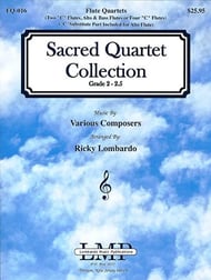 cover Sacred Quartet Collection Flute Quartet - 4 C flutes or 2 C/Alto/Bass cover